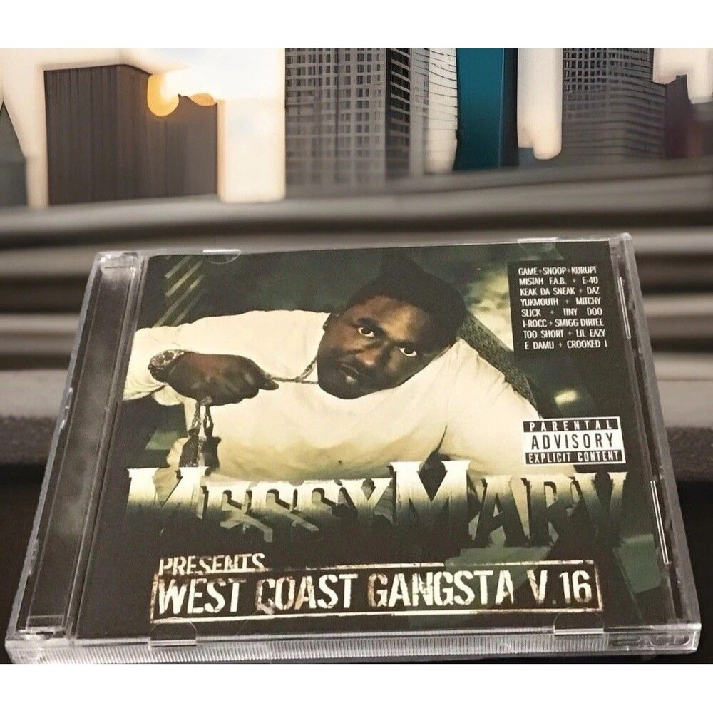 Messy Marv Presents West Coast Gangsta V. 16 (2005) - 2-Disc CD Rap Hip-Hop VG+